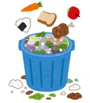 食べ残しイラスト